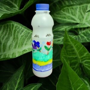 ขวดนมลายสดใส