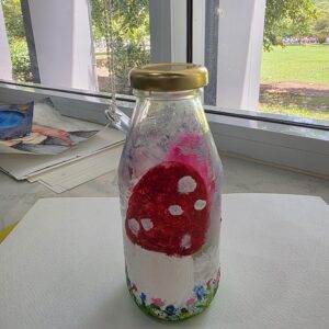 ชื่อผลงาน : เห็ดสีสัน